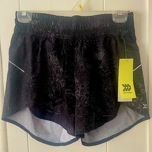 ALL IN MOTION WOMEN'S MID-RISE RUN SHORTS